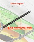 VEVOR Kayak Storage Rack for 2 Kayaks, Holds Up to 250 lbs, Heavy Duty Adjustable Ceiling Rack for Garage Ceiling Mount, Overhead Garage Storage Hanger for Canoe, Ladder, SUP, Surfboard & Paddleboard