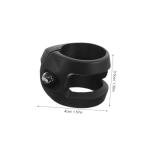 JOINPAYA Adjustable Paddle Clamp for SUP Accessories Quick Release Paddle Lock Buckle 29mm Inner Diameter Lightweight Aluminum Alloy and Carbon Fiber Design for Kayak and Paddleboard Use