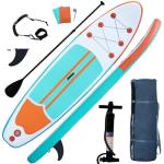 XHYCPY Inflatable Stand Up Paddle Board with SUP Accessories, Anti-Slip EVA Deck, 10’4’’ Inflatable Paddle Boards for Adults and Youth of All Skill Levels