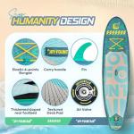 FOJ JoyFountain 10.8'x31.5"x6" Premium Stand Up Paddle Boards for All Skill Levels with SUP Board Paddle Accessories, All-Round Inflatable Paddle Board for Adults & Youth