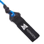 MOPHOEXII Paddle Leash Safety Rod Bungee Rod Holder Gripping Gear,Kayak Paddle Tether Lightweight Coiled Kayak Paddle Leash for SUP Kayaking Canoing Fishing Boating