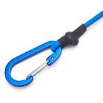 MOPHOEXII Paddle Leash Safety Rod Bungee Rod Holder Gripping Gear,Kayak Paddle Tether Lightweight Coiled Kayak Paddle Leash for SUP Kayaking Canoing Fishing Boating