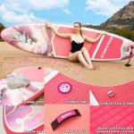 SUPEIMCO Inflatable Stand Up Paddle Board - Upgraded Glue-Free Hot Melt Technology, Long Service Life, 10'6", Anti-Slip EVA Deck, Full SUP Accessories, Included for Adults Youth All Skill Levels