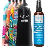 Hornet Watersports Paddle Cleaner Spray for Kayak, SUP, Canoe, Dragon Boat Paddles – No Rinse Formula for Carbon Fiber, Fiberglass, and Plastic – Citrus Scent – Kayak Accessories – 8oz