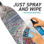 Hornet Watersports Paddle Cleaner Spray for Kayak, SUP, Canoe, Dragon Boat Paddles – No Rinse Formula for Carbon Fiber, Fiberglass, and Plastic – Citrus Scent – Kayak Accessories – 8oz