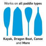 Hornet Watersports Paddle Cleaner Spray for Kayak, SUP, Canoe, Dragon Boat Paddles – No Rinse Formula for Carbon Fiber, Fiberglass, and Plastic – Citrus Scent – Kayak Accessories – 8oz