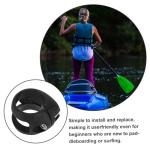 JOINPAYA Adjustable Paddle Lock Clip for SUP and Kayak Sturdy Carbon Fiber Paddle Shaft Clamp Quick Release Mechanism for Watersports and Surfing Accessories