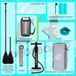 OROHBOARD 11'6x33 Inflatable Paddle Board for Adults with SUP Accessories, Stand Up Paddleboard, Wide Stance Non-Slip Comfort Deck for Youth & Adults, 400lbs Weight Capacity