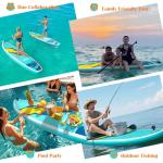 OROHBOARD 11'6x33 Inflatable Paddle Board for Adults with SUP Accessories, Stand Up Paddleboard, Wide Stance Non-Slip Comfort Deck for Youth & Adults, 400lbs Weight Capacity