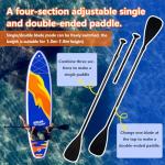 OROHBOARD 11'6x33 Inflatable Paddle Board for Adults with SUP Accessories, Stand Up Paddleboard, Wide Stance Non-Slip Comfort Deck for Youth & Adults, 400lbs Weight Capacity