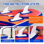 OROHBOARD 11'6x33 Inflatable Paddle Board for Adults with SUP Accessories, Stand Up Paddleboard, Wide Stance Non-Slip Comfort Deck for Youth & Adults, 400lbs Weight Capacity