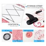 FBSPORT 11' Premium Stand Up Paddle Board, Yoga Board with SUP Accessories & Carry Bag | Wide Stance, Surf Control, Non-Slip Deck, Leash, Paddle and Pump for Youth & Adult (Flower Pink)