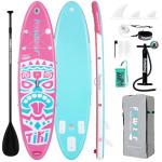 FunWater 10'6×33"×6" Inflatable Stand Up Paddle Board with Premium SUP Paddleboard Accessories, Wide Stable Anti-Slip EVA Deck,Paddle Boards for Adults & Youth of All Skill Levels