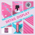 FunWater 10'6×33"×6" Inflatable Stand Up Paddle Board with Premium SUP Paddleboard Accessories, Wide Stable Anti-Slip EVA Deck,Paddle Boards for Adults & Youth of All Skill Levels