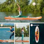 Panana Inflatable Stand Up Paddle Board, 10'x31 x6 SUP with Premium Paddle Board Accessories Kit, Anti-Slip EVA Deck for Adults Youth of All Skill Levels
