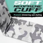 Gradient Fitness Ankle Surfboard Leash, Leash for Boogie Boards, Paddle board (SUP) & Surf boards (Blue)