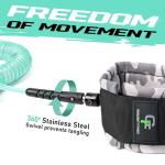 Gradient Fitness Ankle Surfboard Leash, Leash for Boogie Boards, Paddle board (SUP) & Surf boards (Blue)