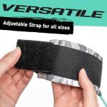 Gradient Fitness Ankle Surfboard Leash, Leash for Boogie Boards, Paddle board (SUP) & Surf boards (Blue)