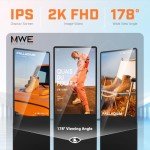 QIXZOCV 43 Inch Indoor Floor Standing Digital Signage Advertising Display Kiosk LCD Screen Commercial Totem Android System Vertical Poster with Auto Media Player