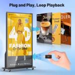 75" Indoor Floor Stand Digital Signage Interactive Kiosk