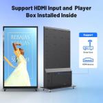 75" Indoor Floor Stand Digital Signage Interactive Kiosk