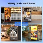 75" Indoor Floor Stand Digital Signage Interactive Kiosk