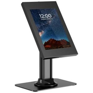 Mount-It! Anti-Theft Tablet Kiosk with Freestanding Base