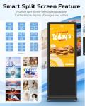SIOXCFZ 49" Interactive Advertising and Info Hub Display