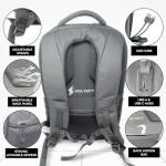 Voltefy LED Backpack with Programmable Screen, Motorcycle Backpack Made with Updated Ballistic Nylon, LED Bookbag, Large Laptop Bag for Women and Men, Digital Screen Carry-On Travel Bag