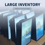 KUSOLE 21.5-inch LCD Backpack, 1000-nit Brightness Digital Backpack Display, LCD Touchscreen Backpack, Walking Advertising Board (Supports USB Flash Drive/Mobile APP), Android Operating System.