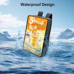 Pyimgus 21.5 Inch IP65 Waterproof Advertising Backpack, 1000nits High Brightness LCD Digital Signage Backpack, Human Walking Backpacks Digital Billboard with USB/App/CMS Input for Auto ADs Playback