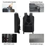 Pyimgus 21.5 Inch IP65 Waterproof Advertising Backpack, 1000nits High Brightness LCD Digital Signage Backpack, Human Walking Backpacks Digital Billboard with USB/App/CMS Input for Auto ADs Playback