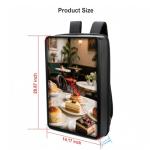 Pyimgus 21.5 Inch IP65 Waterproof Advertising Backpack, 1000nits High Brightness LCD Digital Signage Backpack, Human Walking Backpacks Digital Billboard with USB/App/CMS Input for Auto ADs Playback