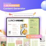 Mandoe Essentials - DIY Instant Digital Signage Player. Media Player with Beautiful Content Creation Software