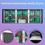 P6 Programmable Led Sign Custom Scrolling Outdoor Digital Signs For Businesses Display Screen Electronic Message Board Stock Ticker Advertising Pixel Led Panel Marquee 40"X17"