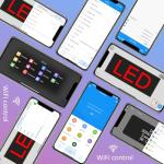 P6 Programmable Led Sign Custom Scrolling Outdoor Digital Signs For Businesses Display Screen Electronic Message Board Stock Ticker Advertising Pixel Led Panel Marquee 40"X17"