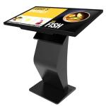 JPIYEIC 32 inch Touch Screen Kiosk, LCD Screen Digital Signage Kiosk, K-Style Stand Digital Signage Display, Interactive Display for Mall Navigation/Self-Ordering/Advertising/Retail Store