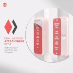 Brandable Kiosk Floor Stand for Displays – with Custom Branding Panel & LED Lights VESA 75x75 100x100 Monitor TV Tablet Displays – Lockable Secure (ADD-VFSKLED)