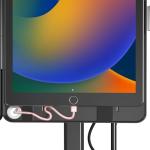 CTA Digital Dual Kiosk Stand – CTA Dual Security Kiosk Stand with Locking Case, Cable, and 360-Degree Rotating Base – Compatible with iPad 7th/ 8th/ 9th Gen 10.2-inch, iPad Air 4, (PAD-ASKB10) – Black
