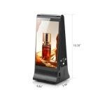 Digital Signage Display for Tabletop ,Interactive Digital Signage with Double 8 inch LCD Touch Screen and WIFI Connected,Rechargeable 23200mAh Battery,Portable Advertising Kiosk for Restaurants,Bar, Hotel ,Cafe (Black)