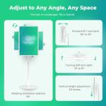 OptiSigns OptiKiosk 32 – Digital Signage Kiosk with 32” Touchscreen, Full HD Display, Preloaded Software for Remote Management, Subscription Required (with Stand & Rechargeable Battery)