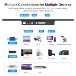 MAGEX 15.6" Touchscreen Monitor, HDMI VGA DVI FHD 1080p IPS Rp Pi Touch Screen Monitor 10-Point Touch Display with Remote Control Speakers VESA Touch Screen for PC, Pi, POS, Kiosk, Industrial