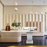 JPIYEIC 32 inch Touch Screen Kiosk, LCD Screen Self Service Kiosk, K-Style Stand Inquiry Machine, Interactive Display for Mall Navigation/Self-Ordering/Advertising/Retail Store