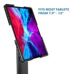 Universal Tablet Floor Kiosk for Business - Black
