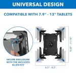 Universal Tablet Floor Kiosk for Business - Black