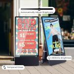 43" Outdoor LCD Kiosk with High Brightness Display