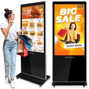 55" 4K LCD Digital Signage Touchscreen Kiosk