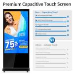 55" 4K LCD Digital Signage Touchscreen Kiosk
