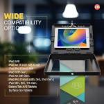 CTA Locking Floor Stand for Various Tablets - Black