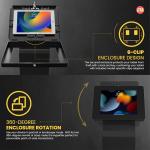 CTA Locking Floor Stand for Various Tablets - Black